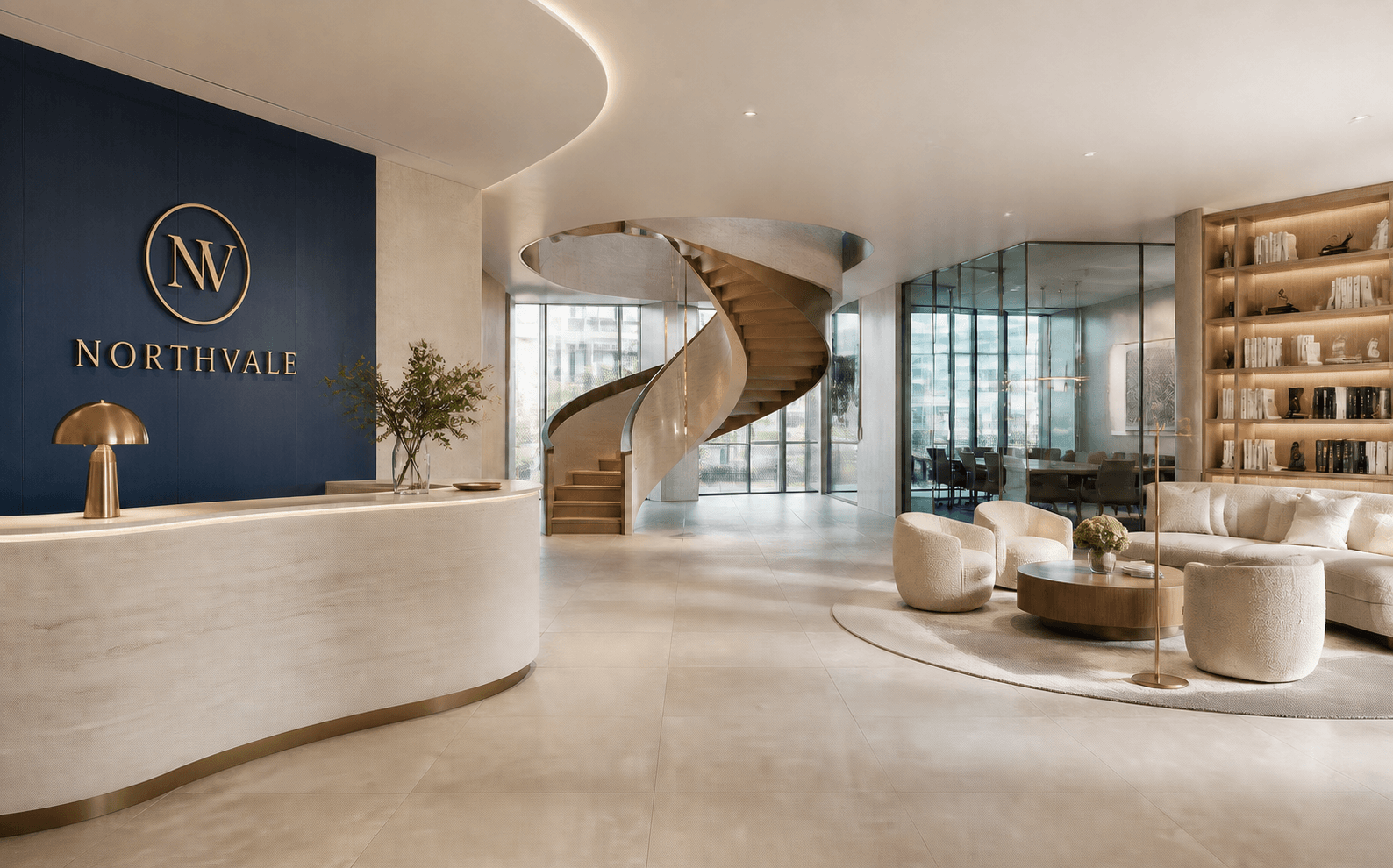 Offices & commercial property concept
